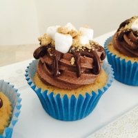 Gluten-Free S'mores Cupcakes